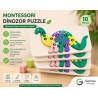 Montessori Dinozor Puzzle