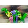 Montessori Dinozor Puzzle