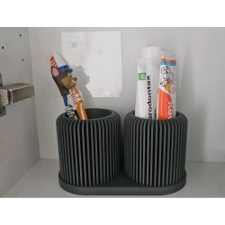 GENCAX Premium Diş Fırçalık | Şık ve Modern Banyo Organizeri