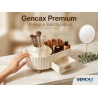 Gencax Premium Makyaj ve Takı Organizeri 360 derece döner çekmeceli kozmetik ve takı düzenleyici