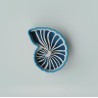 Ocean Spiral Deniz Kabuğu Katı Sabunluk