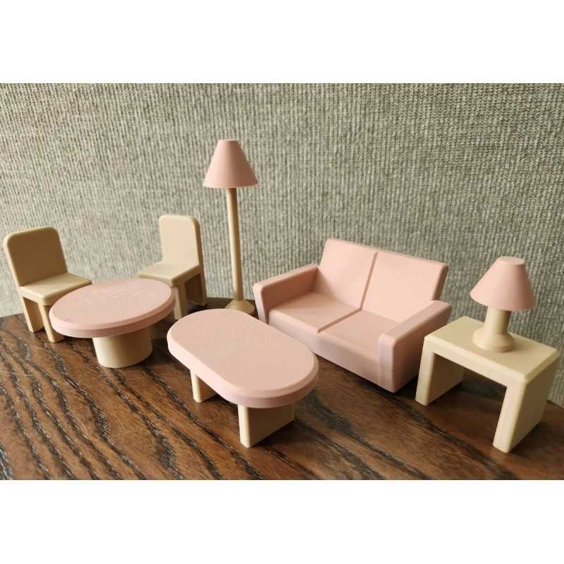 Barbie Koltuk Salon Takımı Barbie Koltuk Salon Takımı