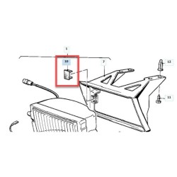 Bmw E30 Sis Farı Tutucu Braket