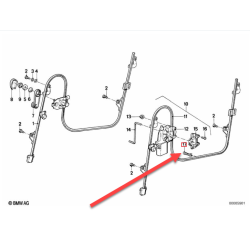 Bmw E30 Elektrikli Cam Kaldırıcı Tutucu Parça