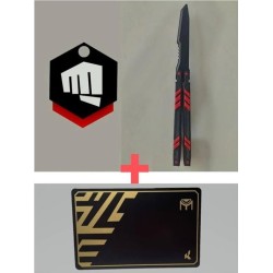 Valorant Eğitim Kelebek Anahtarlık Chamber Kart