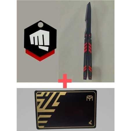 Valorant Eğitim Kelebek Anahtarlık Chamber Kart