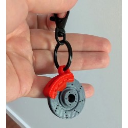 Döner Fren Diski Anahtarlık