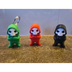 Kapşonlu Kuru Kafa Anahtarlık