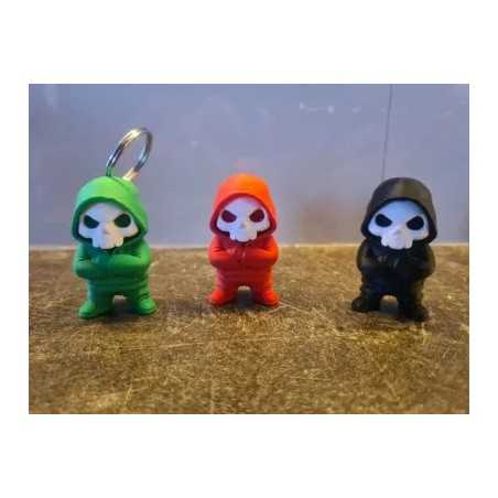 Kapşonlu Kuru Kafa Anahtarlık