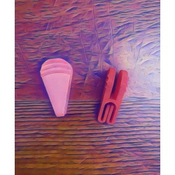 Buzdolabı Magnet Mandalı Çiçek Tasarımlı