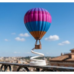 dekoratif sıcak hava balonu masa üstü 3d baskı tasarım obje
