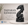 Dekoratif Plastik Ejderha Heykeli 17 cm Premium Tasarım