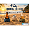 Plaj İçecek Tutucu | Kumda Devrilmeyen Şişe ve Bardak Standı | Gencax