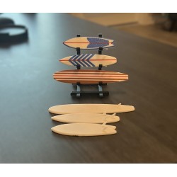 Dekoratif Mini Sörf Tahtası Seti