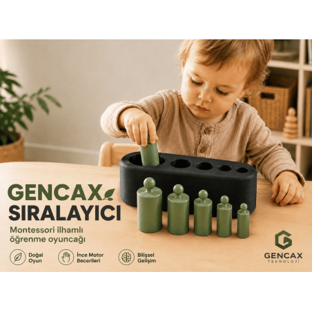 Gencax Sorter Beceri Geliştirici Eğitici Oyuncak
